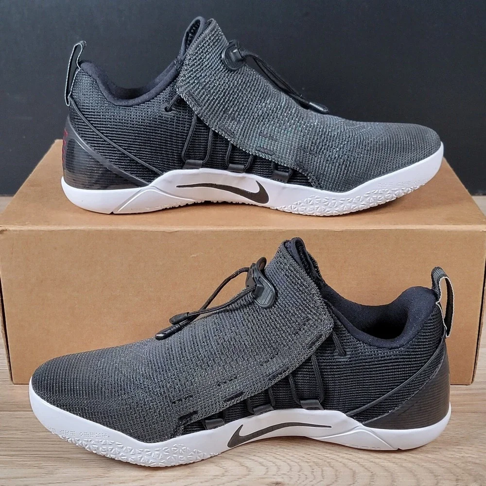 Nike‎ Kobe AD NXT Shoes Mens Size 8 Black White Athletic Basketball 882049-007